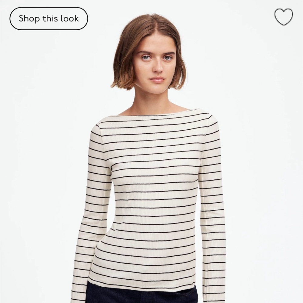 Striped Long Sleeve Top